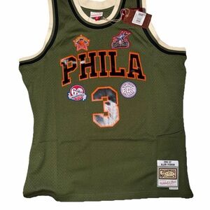 Allen Iverson Mitchell & Ness Swingman Philadelphia 76ers 96-97 Flight Jersey XL